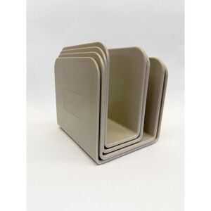 Caraway Magnetic Pan Racks Set of 4 Gray Kitchen Cookware Organizer Dividers